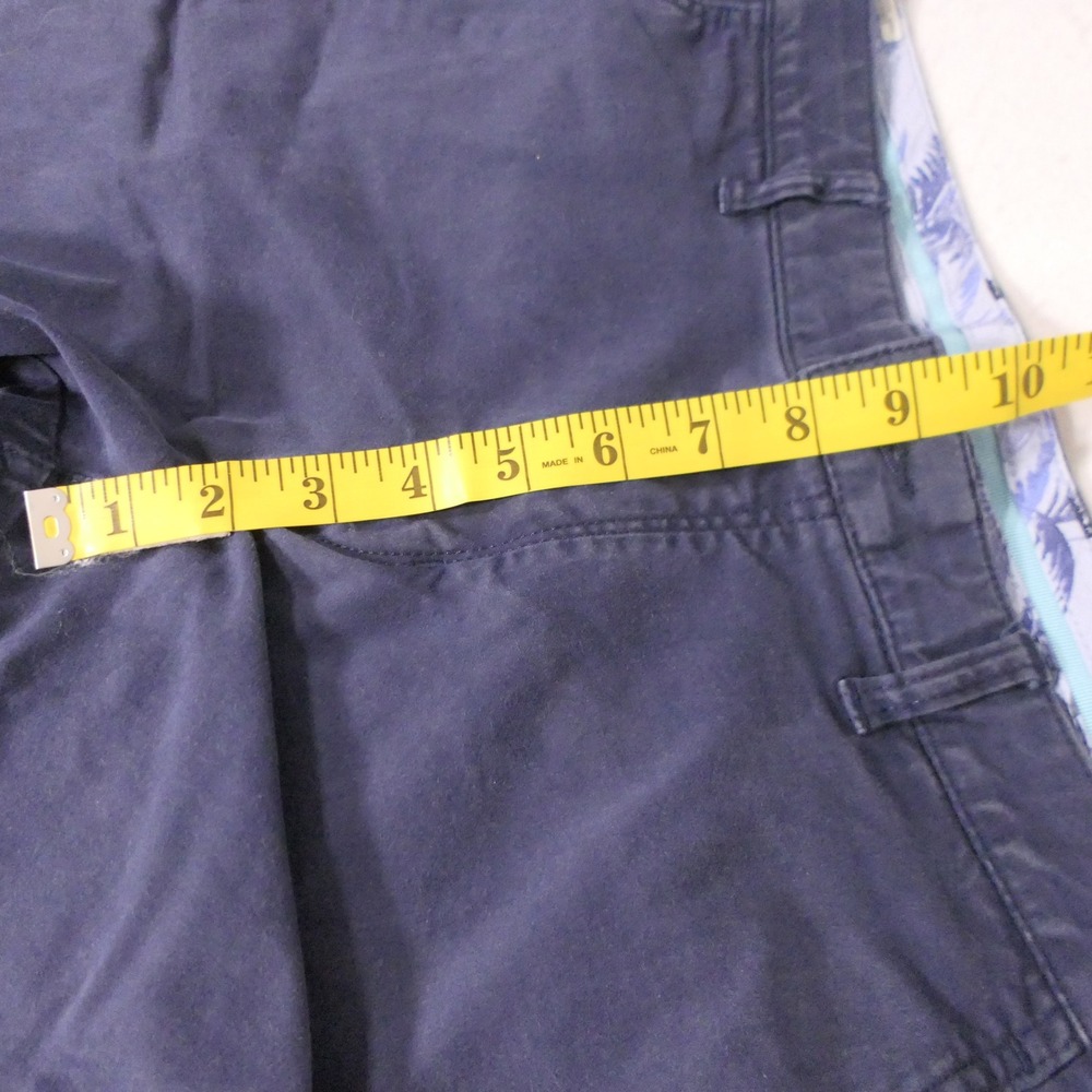 Tommy Bahama Mens Boracay Shorts 32 Navy Chino Coastal Casual Hamptons Nautical - Picture 6 of 10